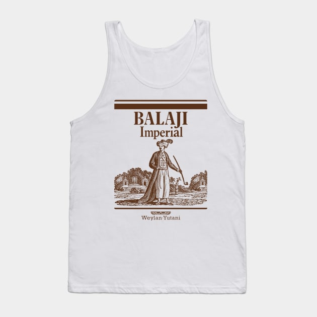 Balaji Imperial Pack Art Tank Top by Ekliptik